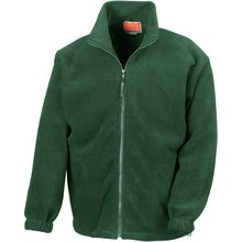 Chaqueta Polar de Poliéster Verde XL