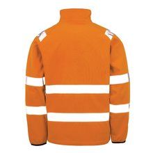 Chaqueta reciclada cortaviento Naranja L