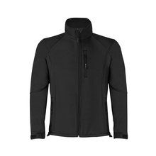 Chaqueta de soft shell impermeable con bolsillos de cremallera Neg S