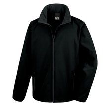 Chaqueta softshell 3 en 1 impermeable con capucha Black XS