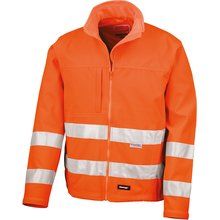 Chaqueta Softshell Alta Visibilidad Fluorescent Orange S