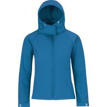 Chaqueta Softshell con capucha mujer Azure XS