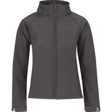 Chaqueta Softshell con capucha mujer Gris XS