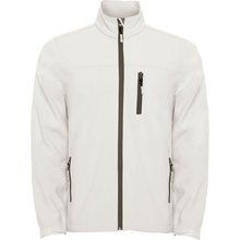 Chaqueta Softshell Cremallera Sellada BLANCO PERLA S