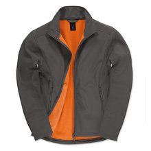 Chaqueta Softshell hombre con bolsillos Gris 3XL