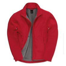 Chaqueta Softshell hombre con bolsillos Rojo 3XL