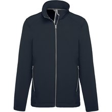 Chaqueta softshell hombre entallada Azul M