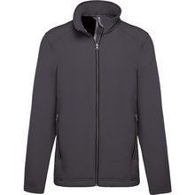 Chaqueta softshell hombre entallada Gris L