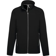 Chaqueta softshell hombre entallada Negro S