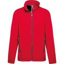 Chaqueta softshell hombre entallada Rojo XXL