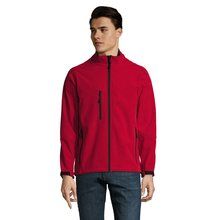 Chaqueta Softshell Impermeable Hombre Rojo Chili M