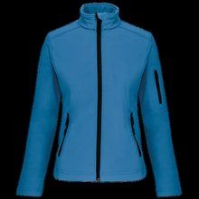 Chaqueta softshell impermeable para muer Aqua Blue S