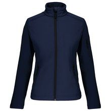 Chaqueta softshell impermeable para muer Azul 4XL