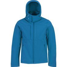 Chaqueta Softshell interior de micropolar con capucha Azure S