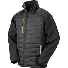 Chaqueta Softshell ligera y cálida Negro L