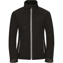 Chaqueta Softshell mujer hidrófuga Negro S