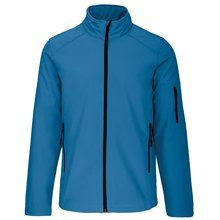 Chaqueta softshell niño impermeable Aqua Blue 6/8 ans