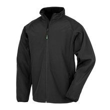 Chaqueta softshell reciclada hombre Black S