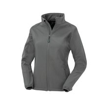 Chaqueta softshell reciclada mujer Gris L