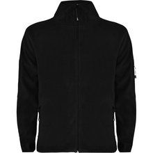 Chaqueta Sudadera Micropolar Cuello Alto Negro 3XL