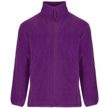 Chaqueta Sudadera Polar Cuello Alto Púrpura XL