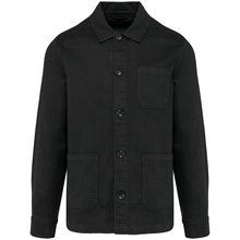 Chaqueta tejido de sarga Washed black S