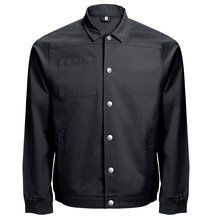 Chaqueta unisex con cierre de botones Negro L