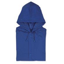 Chubasquero de pvc impermeable blado Azul