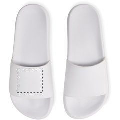 Chanclas con Tira en Empeine Talla 44/45 | RIGHT DEBOSSING