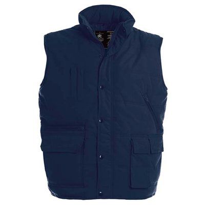 Chaleco acolchado con bolsillos Navy 3XL