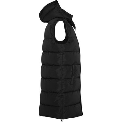 Chaleco acolchado de mujer cuello alto