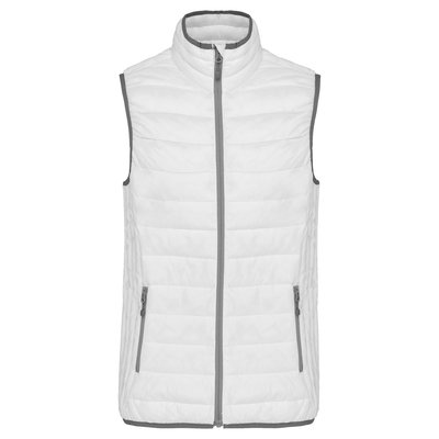 Chaleco acolchado mujer ultraligero Blanco XL