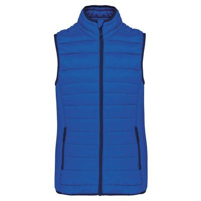 Chaleco acolchado mujer ultraligero Light Royal Blue XXL