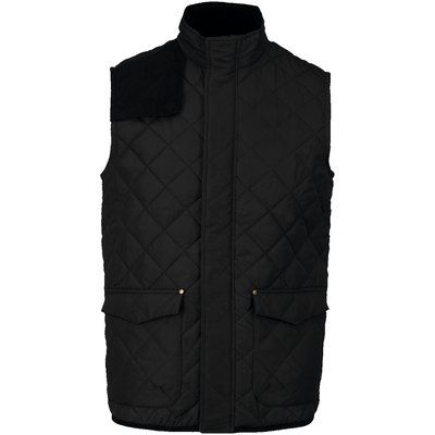 Chaleco acolchado rombos hombre Black M