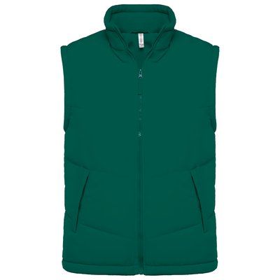 Chaleco acolchado unisex con forro polar Dark Green 3XL