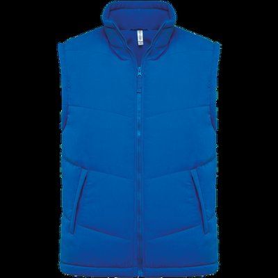 Chaleco acolchado unisex con forro polar Light Royal Blue 3XL