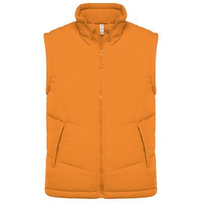 Chaleco acolchado unisex con forro polar Orange XXL