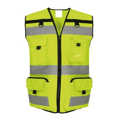 Chaleco alta visibilidad con bolsillos Hi Vis Yellow 3XL