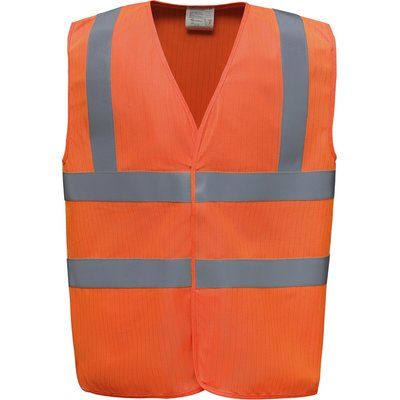 Chaleco alta visibilidad LSF Hi Vis Orange S