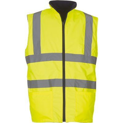 Chaleco de alta visibilidad reversible Hi Vis Yellow M