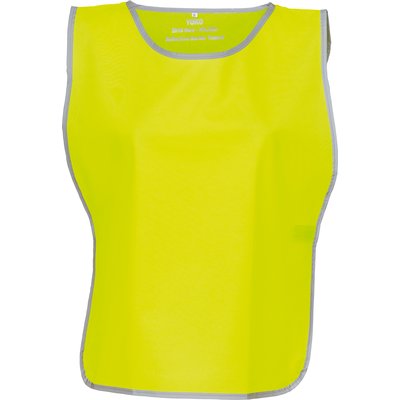 Chaleco con Bordes reflectantes Amarillo L/XL