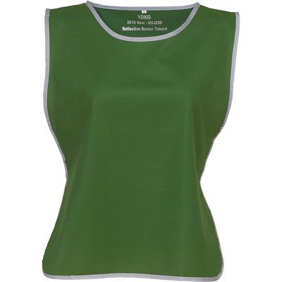 Chaleco con Bordes reflectantes Verde XXL/3XL