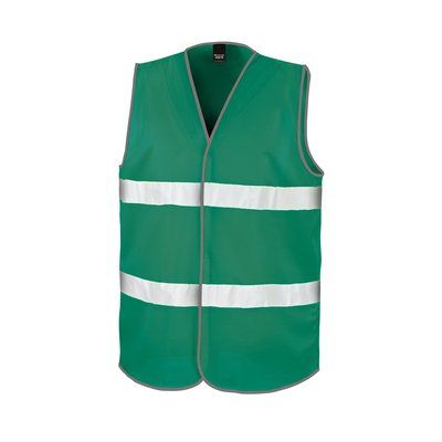 Chaleco de varios colores con banda de alta visibilidad Paramedic Green L/XL