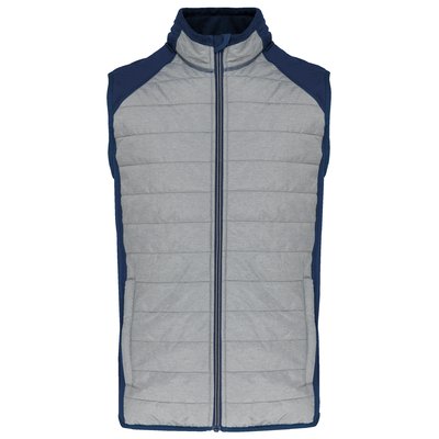 Chaleco deportivo unisex Azul / Gris XS