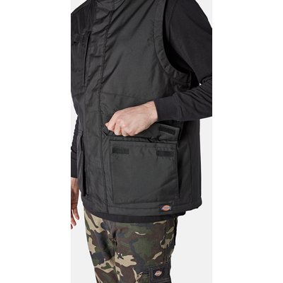 Chaleco hombre impermeable bolsillos