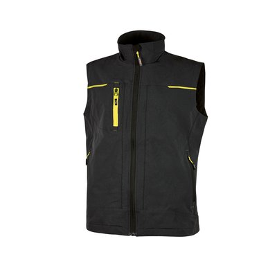 Chaleco hombre impermeable Negro 3XL