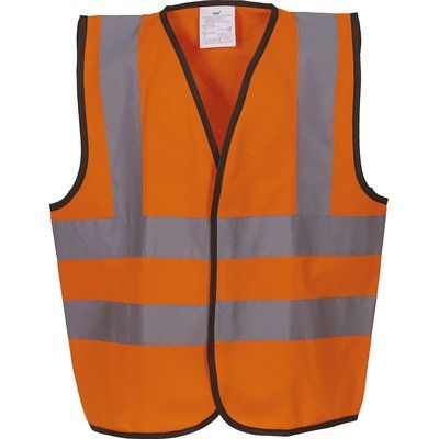 Chaleco infantil alta visibilidad Hi Vis Orange 4/6 ans