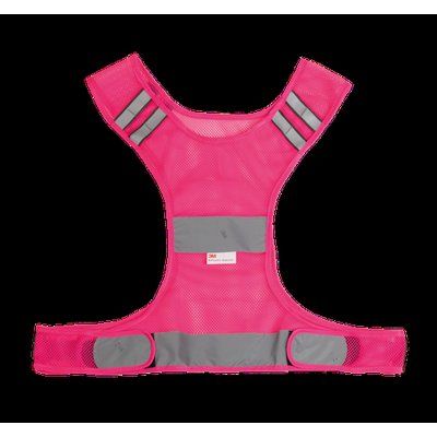 Chaleco microperforado  reflectante Fluorescent Fuchsia M/L