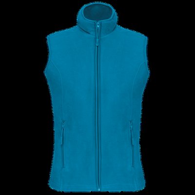 Chaleco micropolar para chica Azul 3XL