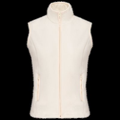 Chaleco micropolar para chica Beige XS